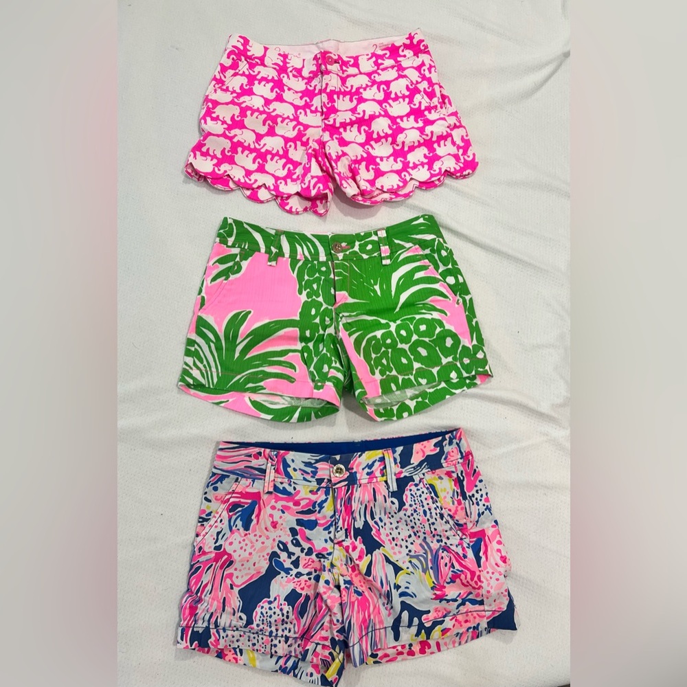 Set of 3 Lilly Pulitzer shorts